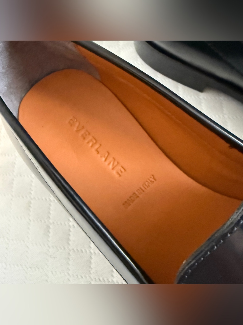 NEW IN BOX Everlane The Kiltie Loafer Women 6.5 Black Italian Leather Tassel Lux - Picture 5 of 9